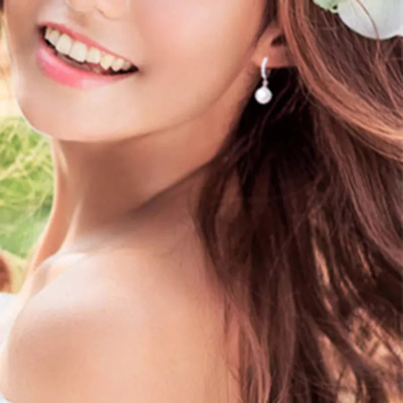 Pearl Earrings 925 Sterling