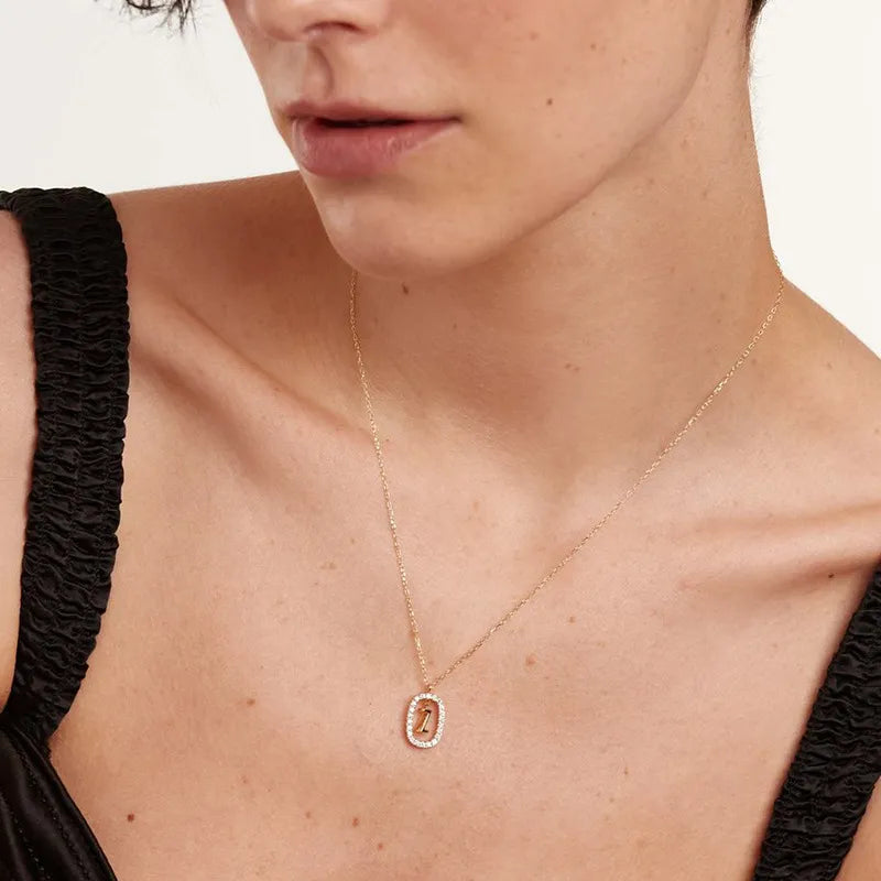 Initial Pendant Necklace