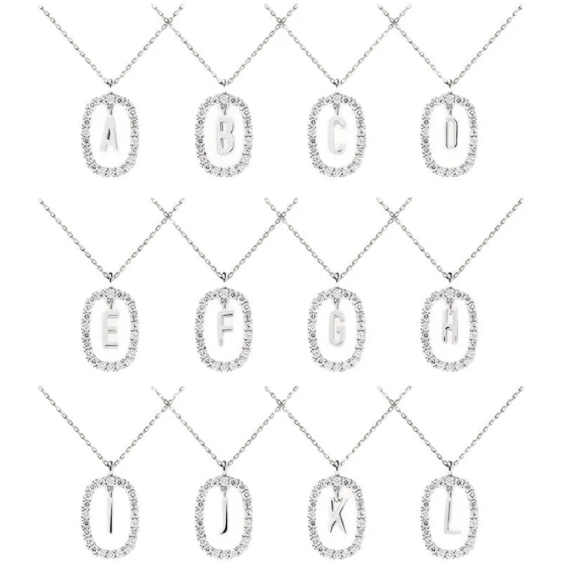 Initial Pendant Necklace
