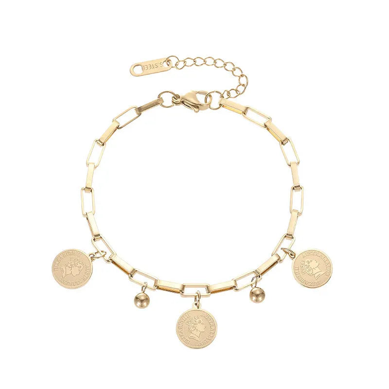 Round Portrait Bracelet