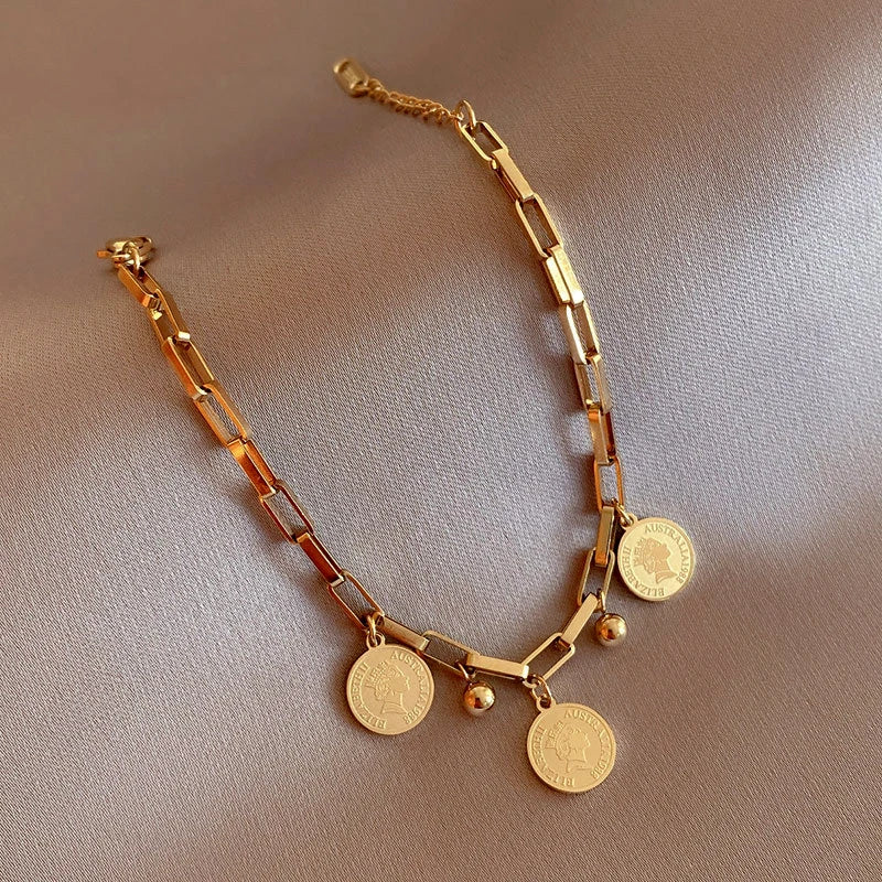 Round Portrait Bracelet