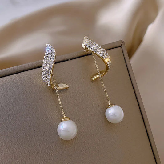 Elegant Pearl Earrings